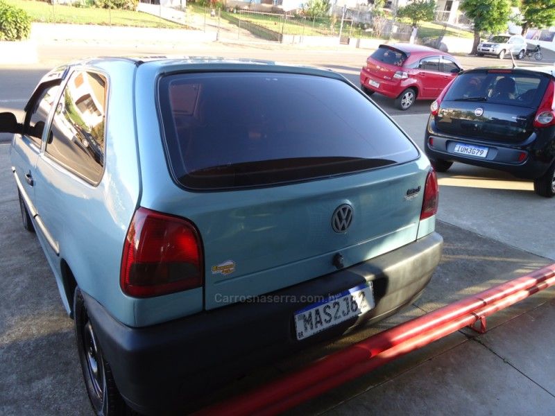 VOLKSWAGEN GOL 1.0 MI 8V 1999/1999 BOURSCHEID CARROS E MOTOS SANTA CLARA DO SUL / Carros no Vale