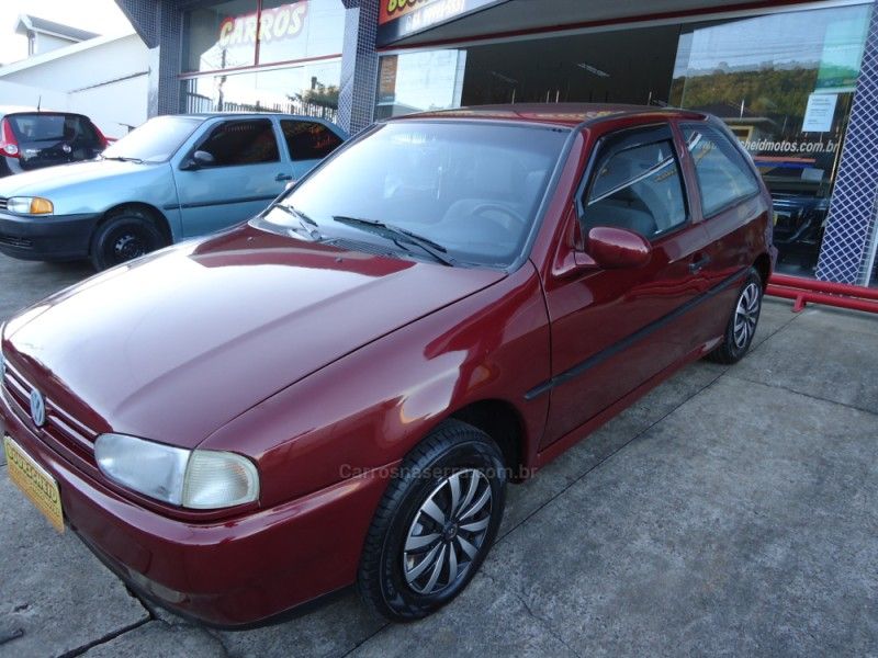 VOLKSWAGEN GOL 1.6 MI 8V 1996/1996 BOURSCHEID CARROS E MOTOS SANTA CLARA DO SUL / Carros no Vale