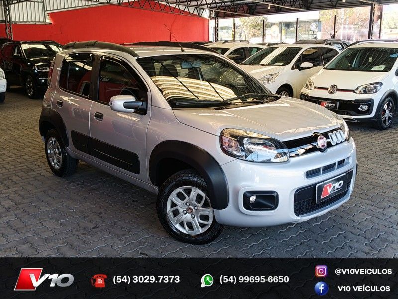 FIAT UNO 1.4 EVO WAY 8V 2015/2015 V10 VEÍCULOS CAXIAS DO SUL / Carros no Vale FIAT UNO 1.4 EVO WAY 8V 2015/2015 V10 VEÍCULOS CAXIAS DO SUL / Carros no Vale