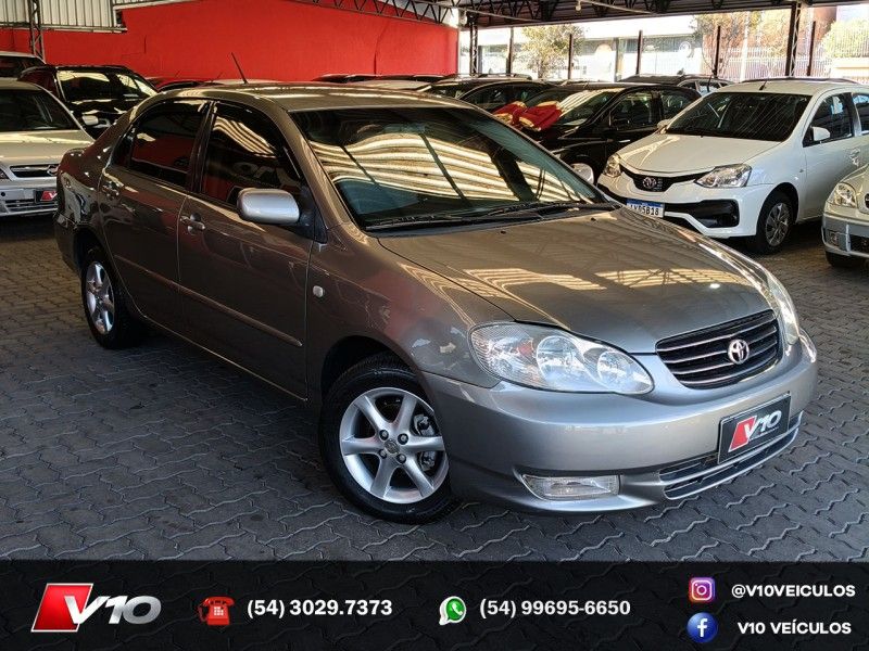 TOYOTA COROLLA 1.8 XEI 16V 2002/2003 V10 VEÍCULOS CAXIAS DO SUL / Carros no Vale