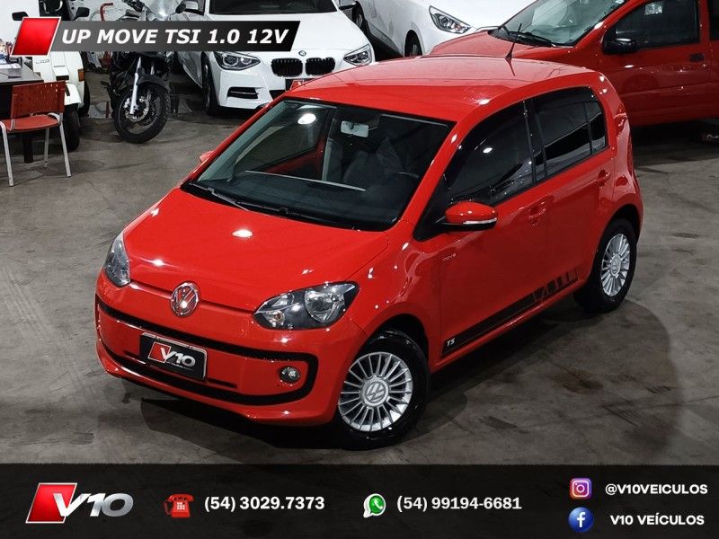 VOLKSWAGEN UP 1.0 TSI MOVE UP 12V 2016/2017 V10 VEÍCULOS CAXIAS DO SUL / Carros no Vale VOLKSWAGEN UP 1.0 TSI MOVE UP 12V 2016/2017 V10 VEÍCULOS CAXIAS DO SUL / Carros no Vale
