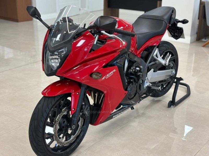Honda Motos CBR 650F 2014/2015 LUIGGI AUTOMÓVEIS CARLOS BARBOSA / Carros no Vale