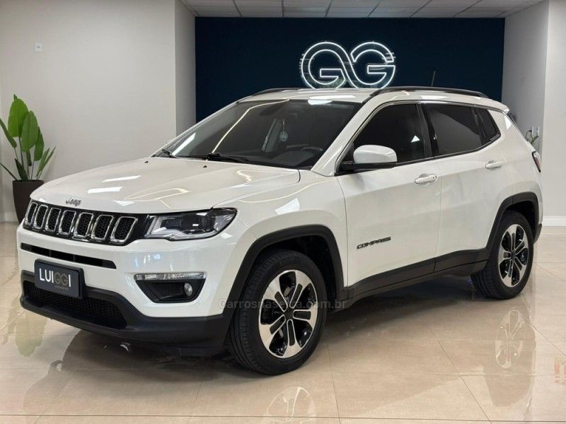 JEEP COMPASS 2.0 16V LONGITUDE 2018/2018 LUIGGI AUTOMÓVEIS CARLOS BARBOSA / Carros no Vale JEEP COMPASS 2.0 16V LONGITUDE 2018/2018 LUIGGI AUTOMÓVEIS CARLOS BARBOSA / Carros no Vale