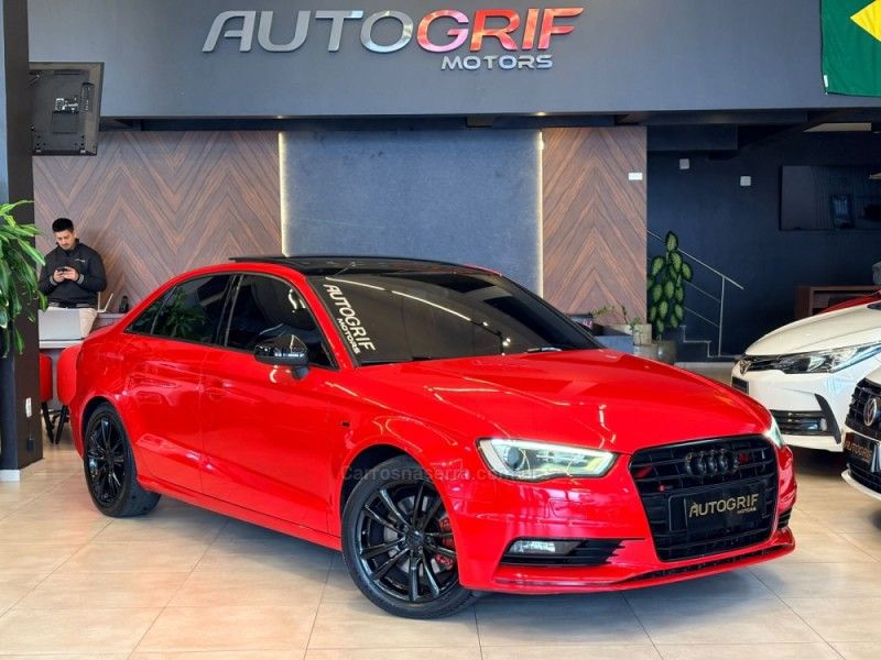 AUDI A3 1.8 TFSI SEDAN AMBITION 16V 180CV S TRONIC 2015/2015 AUTOGRIF MOTORS CAMPO BOM / Carros no Vale AUDI A3 1.8 TFSI SEDAN AMBITION 16V 180CV S TRONIC 2015/2015 AUTOGRIF MOTORS CAMPO BOM / Carros no Vale