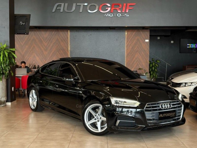 AUDI A5 2.0 TFSI SPORTBACK AMBIENTE 16V MULTITRONIC 2018/2018 AUTOGRIF MOTORS CAMPO BOM / Carros no Vale AUDI A5 2.0 TFSI SPORTBACK AMBIENTE 16V MULTITRONIC 2018/2018 AUTOGRIF MOTORS CAMPO BOM / Carros no Vale