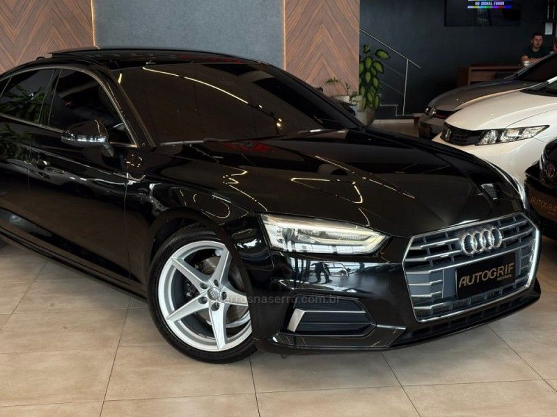 AUDI A5 2.0 TFSI SPORTBACK AMBIENTE 16V MULTITRONIC 2018/2018 AUTOGRIF MOTORS CAMPO BOM / Carros no Vale AUDI A5 2.0 TFSI SPORTBACK AMBIENTE 16V MULTITRONIC 2018/2018 AUTOGRIF MOTORS CAMPO BOM / Carros no Vale