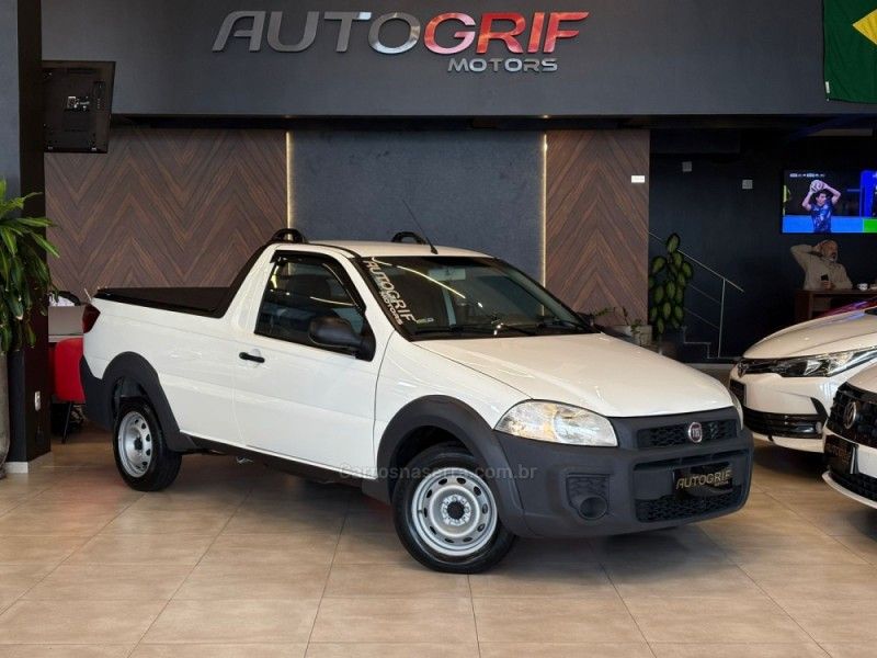 FIAT STRADA 1.4 MPI HARD WORKING CS 8V 2015/2015 AUTOGRIF MOTORS CAMPO BOM / Carros no Vale FIAT STRADA 1.4 MPI HARD WORKING CS 8V 2015/2015 AUTOGRIF MOTORS CAMPO BOM / Carros no Vale