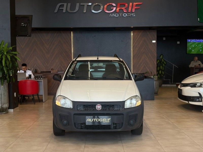 FIAT STRADA 1.4 MPI HARD WORKING CS 8V 2015/2015 AUTOGRIF MOTORS CAMPO BOM / Carros no Vale FIAT STRADA 1.4 MPI HARD WORKING CS 8V 2015/2015 AUTOGRIF MOTORS CAMPO BOM / Carros no Vale
