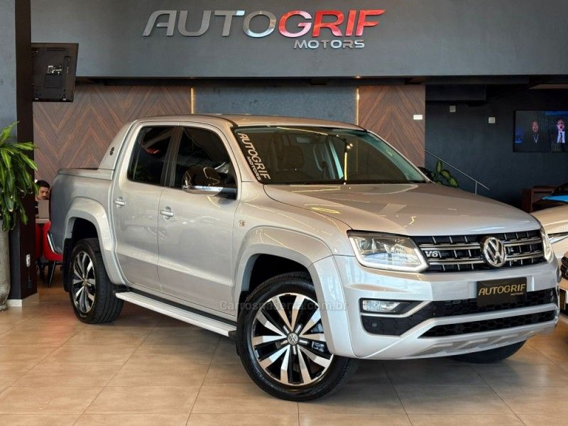 VOLKSWAGEN AMAROK 3.0 V6 TDI HIGHLINE CD 4MOTION 2018/2018 AUTOGRIF MOTORS CAMPO BOM / Carros no Vale VOLKSWAGEN AMAROK 3.0 V6 TDI HIGHLINE CD 4MOTION 2018/2018 AUTOGRIF MOTORS CAMPO BOM / Carros no Vale