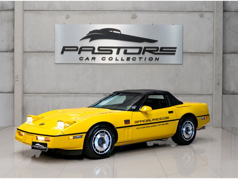 CHEVROLET CORVETTE 5.7 V8 INDY 500 PACE CAR CONVERSÍVEL 1986/1986 PASTORE CAR COLLECTION BENTO GONÇALVES / Carros no Vale CHEVROLET CORVETTE 5.7 V8 INDY 500 PACE CAR CONVERSÍVEL 1986/1986 PASTORE CAR COLLECTION BENTO GONÇALVES / Carros no Vale