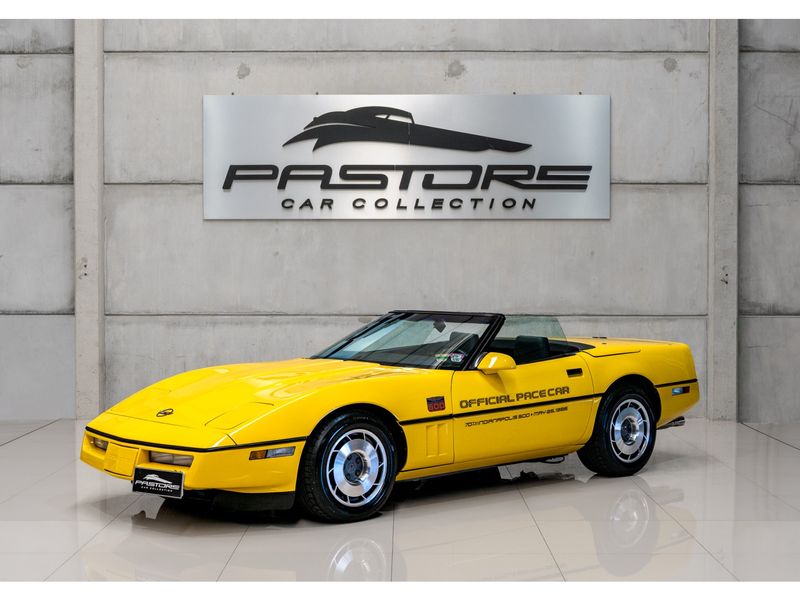 CHEVROLET CORVETTE 5.7 V8 INDY 500 PACE CAR CONVERSÍVEL 1986/1986 PASTORE CAR COLLECTION BENTO GONÇALVES / Carros no Vale CHEVROLET CORVETTE 5.7 V8 INDY 500 PACE CAR CONVERSÍVEL 1986/1986 PASTORE CAR COLLECTION BENTO GONÇALVES / Carros no Vale