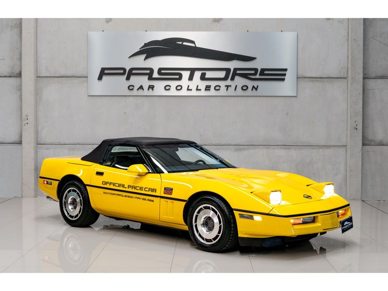 CHEVROLET CORVETTE 5.7 V8 INDY 500 PACE CAR CONVERSÍVEL 1986/1986 PASTORE CAR COLLECTION BENTO GONÇALVES / Carros no Vale CHEVROLET CORVETTE 5.7 V8 INDY 500 PACE CAR CONVERSÍVEL 1986/1986 PASTORE CAR COLLECTION BENTO GONÇALVES / Carros no Vale