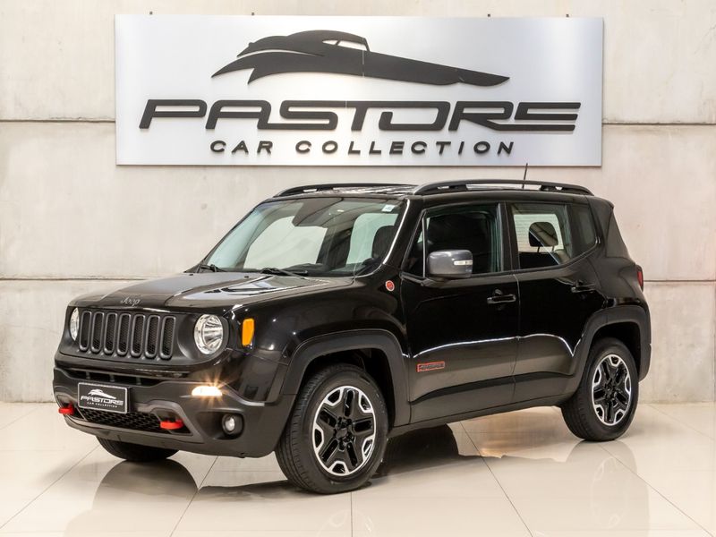 JEEP RENEGADE 2.0 16V TURBO TRAILHAWK 4X4 2015/2016 PASTORE CAR COLLECTION BENTO GONÇALVES / Carros no Vale JEEP RENEGADE 2.0 16V TURBO TRAILHAWK 4X4 2015/2016 PASTORE CAR COLLECTION BENTO GONÇALVES / Carros no Vale