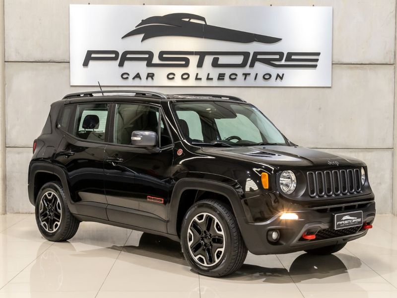 JEEP RENEGADE 2.0 16V TURBO TRAILHAWK 4X4 2015/2016 PASTORE CAR COLLECTION BENTO GONÇALVES / Carros no Vale JEEP RENEGADE 2.0 16V TURBO TRAILHAWK 4X4 2015/2016 PASTORE CAR COLLECTION BENTO GONÇALVES / Carros no Vale