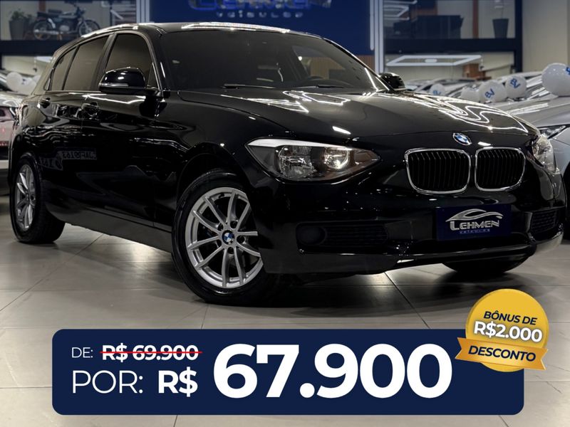BMW 116i 1.6 1A11 16V TURBO 2012/2013 LEHMEN VEÍCULOS VENÂNCIO AIRES / Carros no Vale