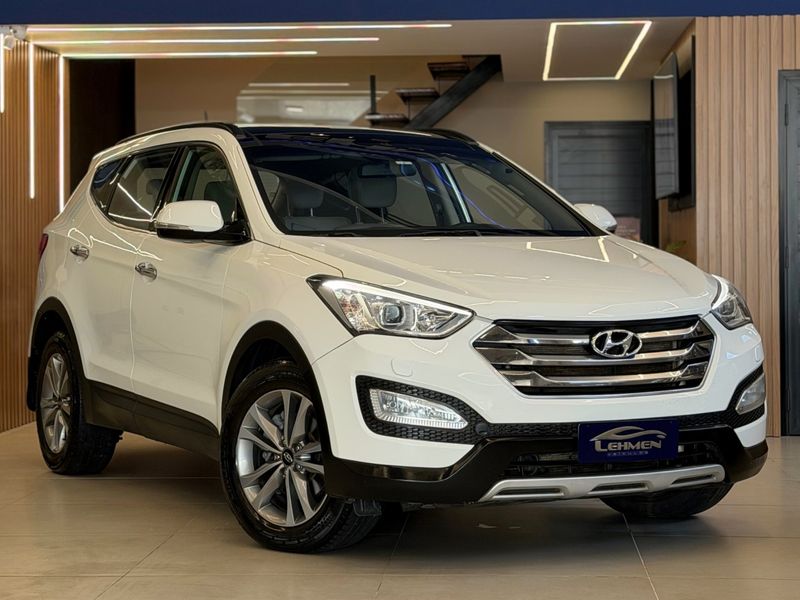 HYUNDAI SANTA FE 3.3 MPFI 4X4 V6 270CV 2014/2015 LEHMEN VEÍCULOS VENÂNCIO AIRES / Carros no Vale HYUNDAI SANTA FE 3.3 MPFI 4X4 V6 270CV 2014/2015 LEHMEN VEÍCULOS VENÂNCIO AIRES / Carros no Vale