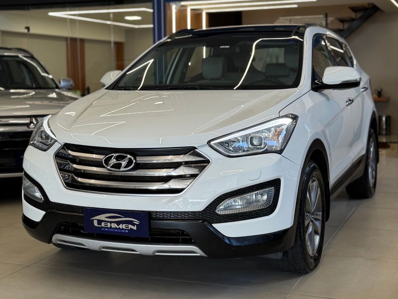 HYUNDAI SANTA FE 3.3 MPFI 4X4 V6 270CV 2014/2015 LEHMEN VEÍCULOS VENÂNCIO AIRES / Carros no Vale HYUNDAI SANTA FE 3.3 MPFI 4X4 V6 270CV 2014/2015 LEHMEN VEÍCULOS VENÂNCIO AIRES / Carros no Vale