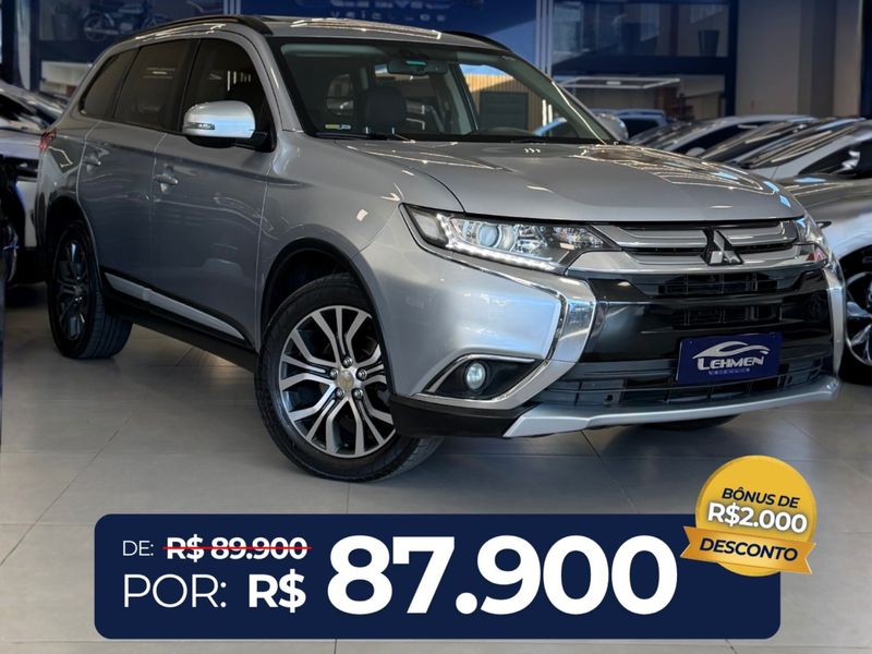 MITSUBISHI OUTLANDER 2.0 16V 2015/2016 LEHMEN VEÍCULOS VENÂNCIO AIRES / Carros no Vale