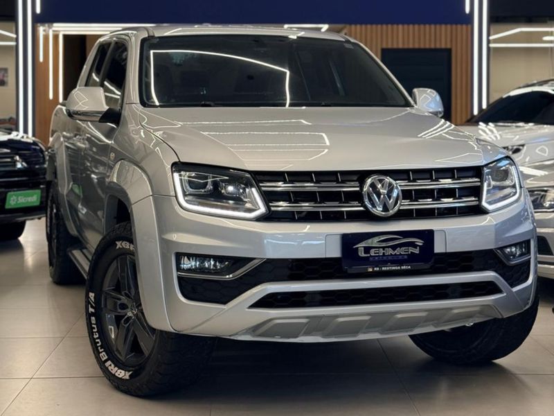 VOLKSWAGEN AMAROK 2.0 HIGHLINE 4X4 CD 16V TURBO INTERCOOLER 2019/2019 LEHMEN VEÍCULOS VENÂNCIO AIRES / Carros no Vale
