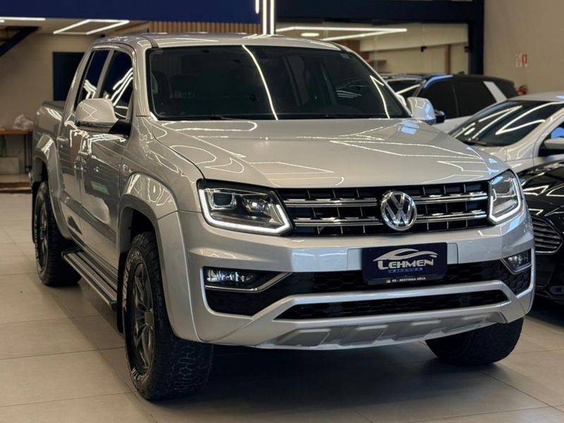 VOLKSWAGEN AMAROK 2.0 HIGHLINE 4X4 CD 16V TURBO INTERCOOLER 2019/2019 LEHMEN VEÍCULOS VENÂNCIO AIRES / Carros no Vale
