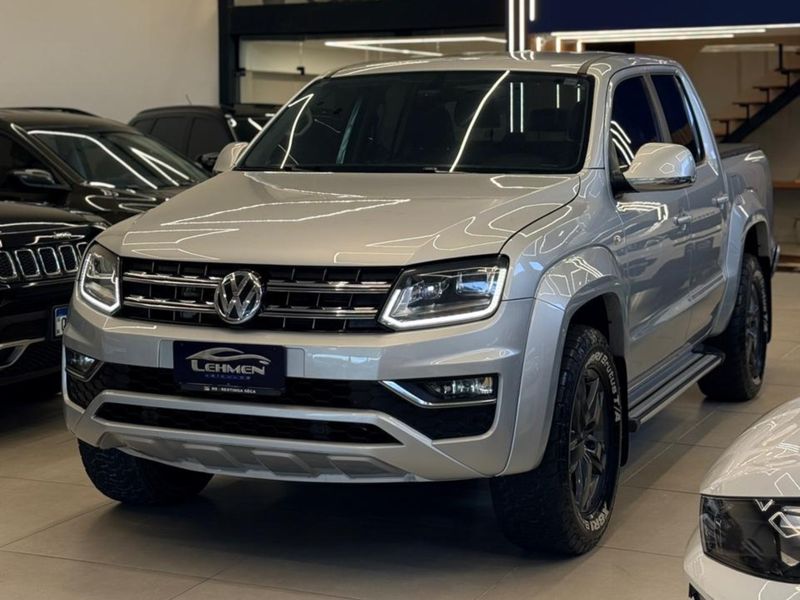 VOLKSWAGEN AMAROK 2.0 HIGHLINE 4X4 CD 16V TURBO INTERCOOLER 2019/2019 LEHMEN VEÍCULOS VENÂNCIO AIRES / Carros no Vale