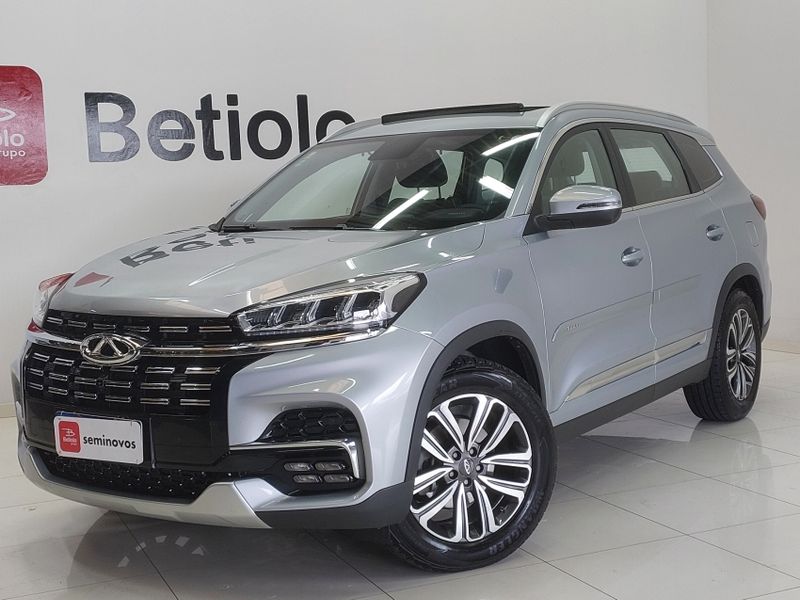 Caoa Chery TIGGO 8 1.6 TGDI GASOLINA TXS DCT 2021/2022 BETIOLO NOVOS E SEMINOVOS LAJEADO / Carros no Vale Caoa Chery TIGGO 8 1.6 TGDI GASOLINA TXS DCT 2021/2022 BETIOLO NOVOS E SEMINOVOS LAJEADO / Carros no Vale