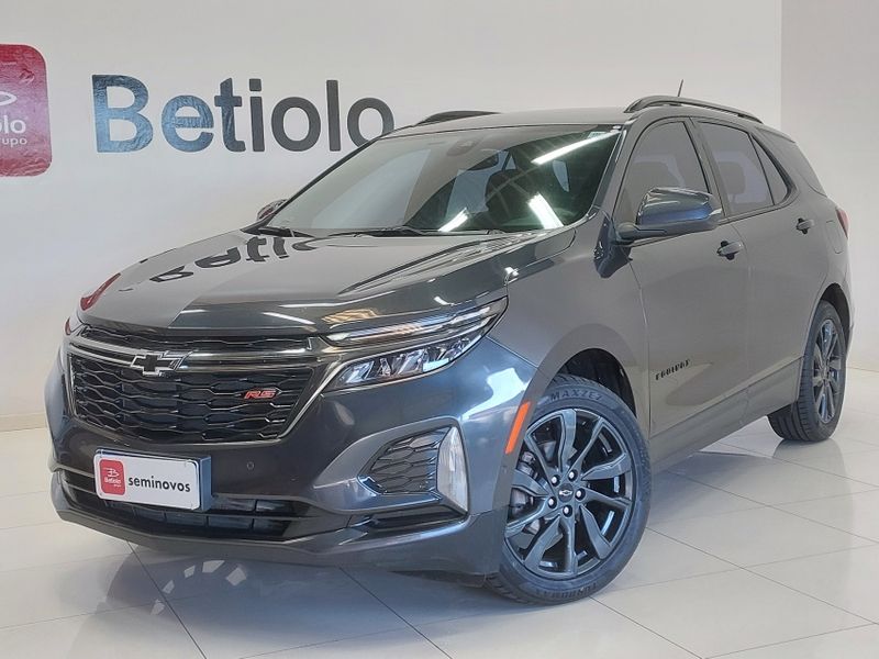 Chevrolet EQUINOX 1.5 16V TURBO GASOLINA RS AUTOMÁTICO 2022/2022 BETIOLO NOVOS E SEMINOVOS LAJEADO / Carros no Vale Chevrolet EQUINOX 1.5 16V TURBO GASOLINA RS AUTOMÁTICO 2022/2022 BETIOLO NOVOS E SEMINOVOS LAJEADO / Carros no Vale
