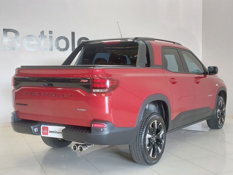 Chevrolet MONTANA 1.2 TURBO FLEX RS AUTOMÁTICO 2023/2024 BETIOLO NOVOS E SEMINOVOS LAJEADO / Carros no Vale