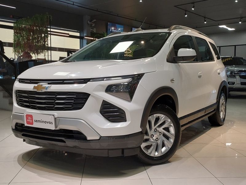 Chevrolet SPIN 1.8 LTZ 8V FLEX 4P AUTOMÁTICO 2024/2025 BETIOLO NOVOS E SEMINOVOS LAJEADO / Carros no Vale