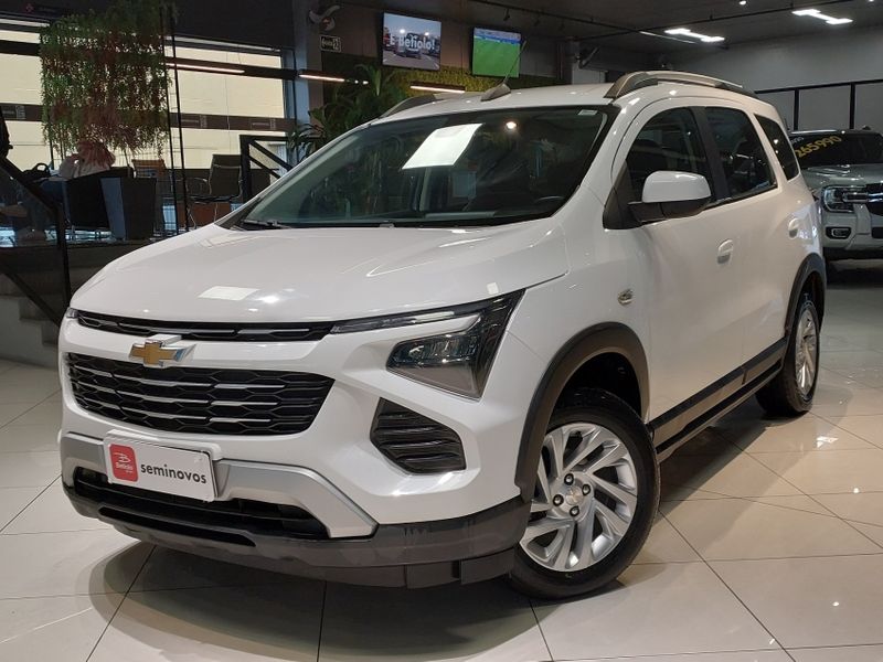 Chevrolet SPIN 1.8 LTZ 8V FLEX 4P AUTOMÁTICO 2024/2025 BETIOLO NOVOS E SEMINOVOS LAJEADO / Carros no Vale
