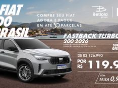 Fiat FASTBACK 1.0 TURBO 200 FLEX CVT 2026/2026 BETIOLO NOVOS E SEMINOVOS LAJEADO / Carros no Vale