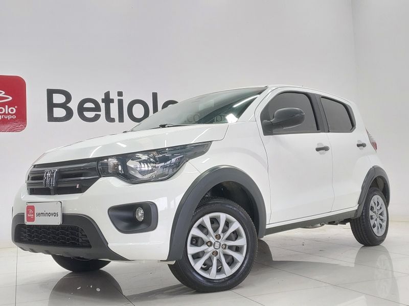 Fiat MOBI 1.0 EVO FLEX LIKE MANUAL 2023/2024 BETIOLO NOVOS E SEMINOVOS LAJEADO / Carros no Vale