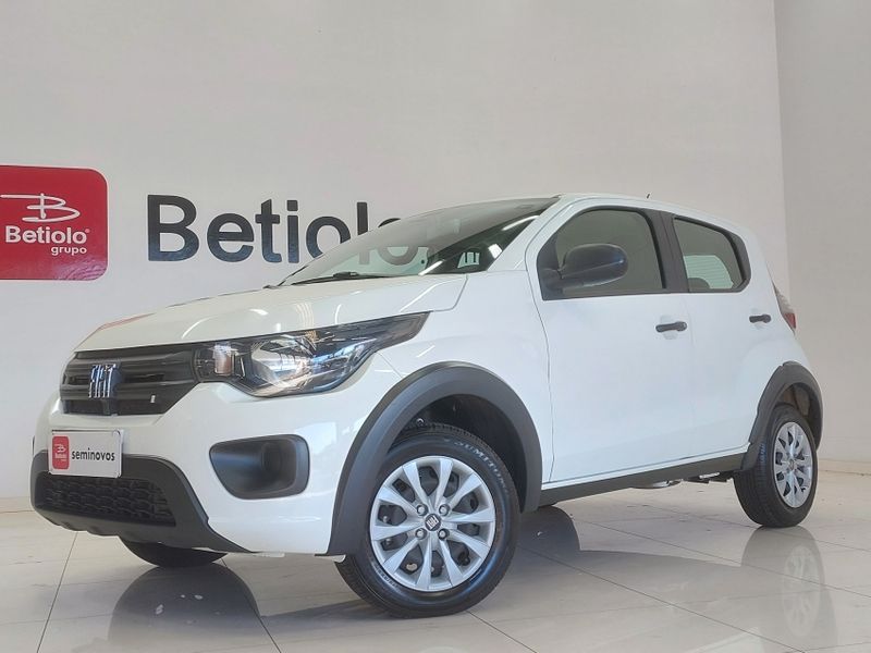 Fiat MOBI 1.0 EVO FLEX LIKE MANUAL 2023/2024 BETIOLO NOVOS E SEMINOVOS LAJEADO / Carros no Vale