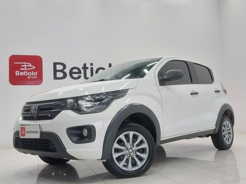 Fiat MOBI 1.0 EVO FLEX LIKE MANUAL 2024/2024 BETIOLO NOVOS E SEMINOVOS LAJEADO / Carros no Vale