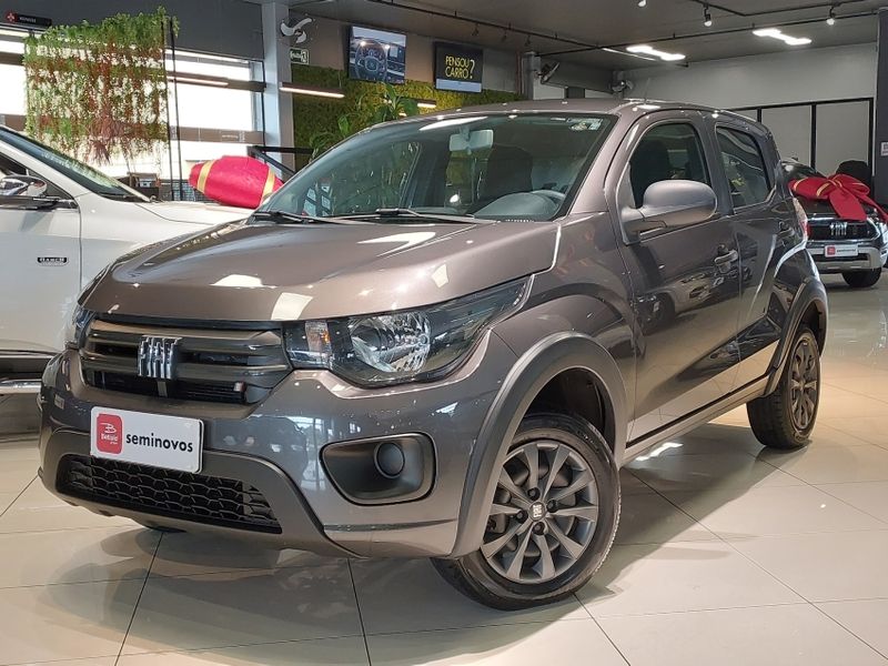 Fiat MOBI 1.0 EVO FLEX LIKE MANUAL 2023/2024 BETIOLO NOVOS E SEMINOVOS LAJEADO / Carros no Vale