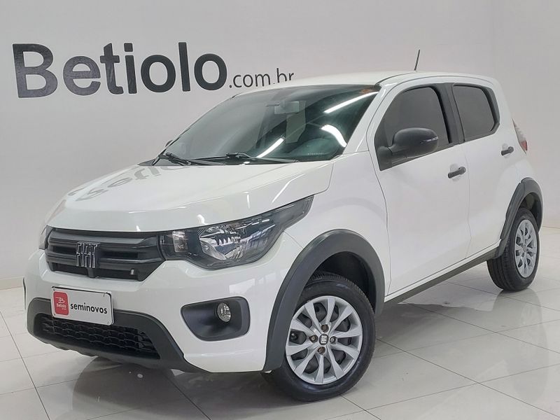 Fiat MOBI 1.0 EVO FLEX LIKE MANUAL 2023/2024 BETIOLO NOVOS E SEMINOVOS LAJEADO / Carros no Vale