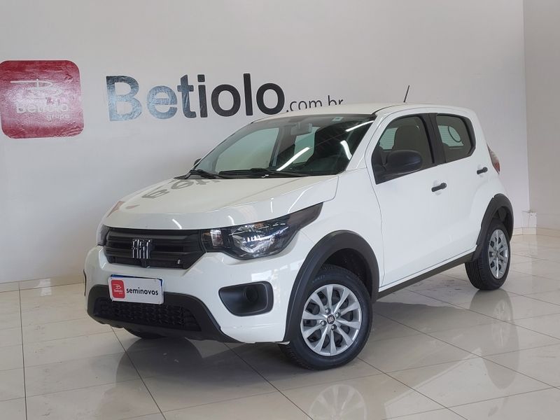 Fiat MOBI 1.0 EVO FLEX LIKE MANUAL 2023/2024 BETIOLO NOVOS E SEMINOVOS LAJEADO / Carros no Vale
