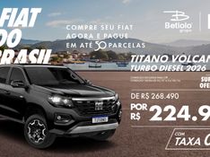 Fiat TITANO 2.2 TURBO DIESEL VOLCANO 4X4 AT8 2026/2026 BETIOLO NOVOS E SEMINOVOS LAJEADO / Carros no Vale
