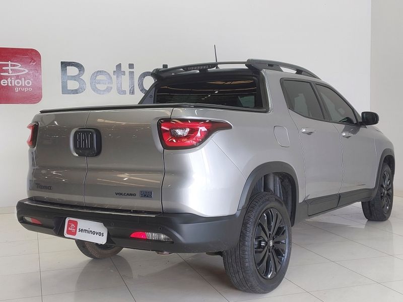 Fiat TORO 1.3 TURBO 270 FLEX VOLCANO AT6 2024/2025 BETIOLO NOVOS E SEMINOVOS LAJEADO / Carros no Vale