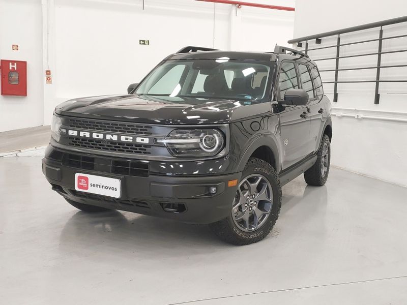 Ford BRONCO SPORT 2.0 ECOBOOST GASOLINA WILDTRAK 4X4 SELECTSHIFT 2023/2023 BETIOLO NOVOS E SEMINOVOS LAJEADO / Carros no Vale Ford BRONCO SPORT 2.0 ECOBOOST GASOLINA WILDTRAK 4X4 SELECTSHIFT 2023/2023 BETIOLO NOVOS E SEMINOVOS LAJEADO / Carros no Vale