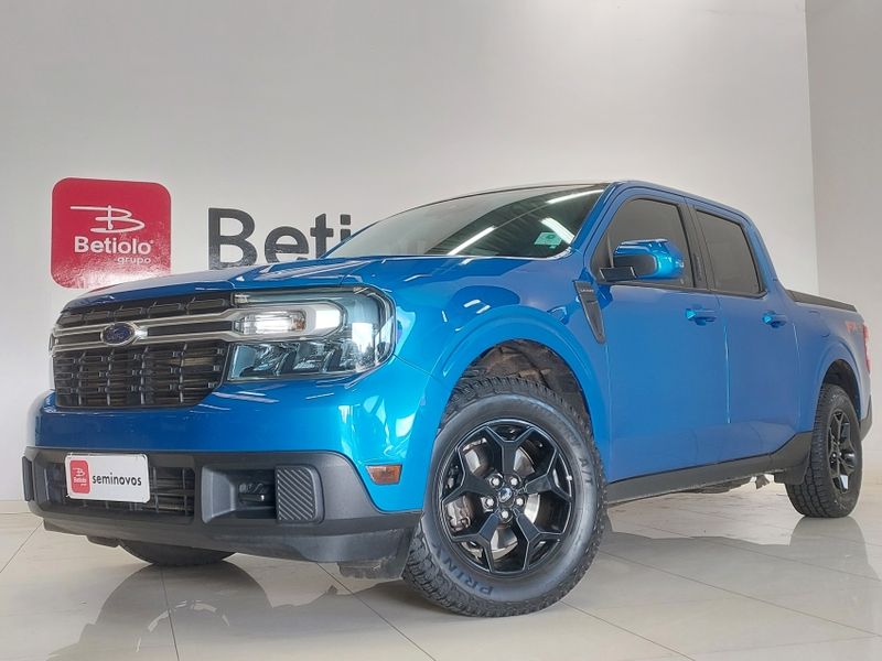 Ford MAVERICK 2.0 ECOBOOST GASOLINA LARIAT FX4 AUTOMÁTICO 2022/2022 BETIOLO NOVOS E SEMINOVOS LAJEADO / Carros no Vale Ford MAVERICK 2.0 ECOBOOST GASOLINA LARIAT FX4 AUTOMÁTICO 2022/2022 BETIOLO NOVOS E SEMINOVOS LAJEADO / Carros no Vale