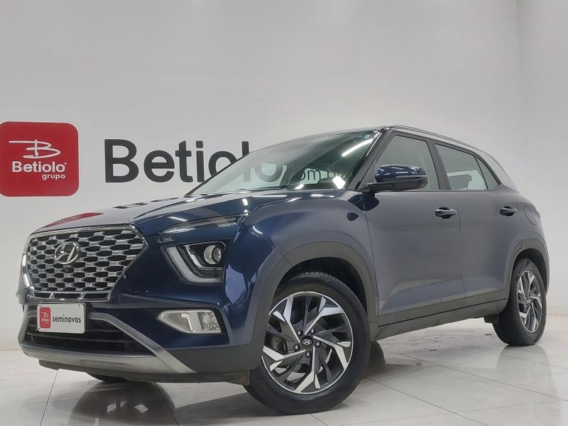 Hyundai CRETA 1.0 TGDI FLEX PLATINUM AUTOMÁTICO 2023/2024 BETIOLO NOVOS E SEMINOVOS LAJEADO / Carros no Vale Hyundai CRETA 1.0 TGDI FLEX PLATINUM AUTOMÁTICO 2023/2024 BETIOLO NOVOS E SEMINOVOS LAJEADO / Carros no Vale
