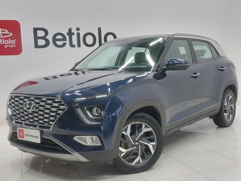 Hyundai CRETA 1.0 TGDI FLEX PLATINUM AUTOMÁTICO 2023/2024 BETIOLO NOVOS E SEMINOVOS LAJEADO / Carros no Vale Hyundai CRETA 1.0 TGDI FLEX PLATINUM AUTOMÁTICO 2023/2024 BETIOLO NOVOS E SEMINOVOS LAJEADO / Carros no Vale