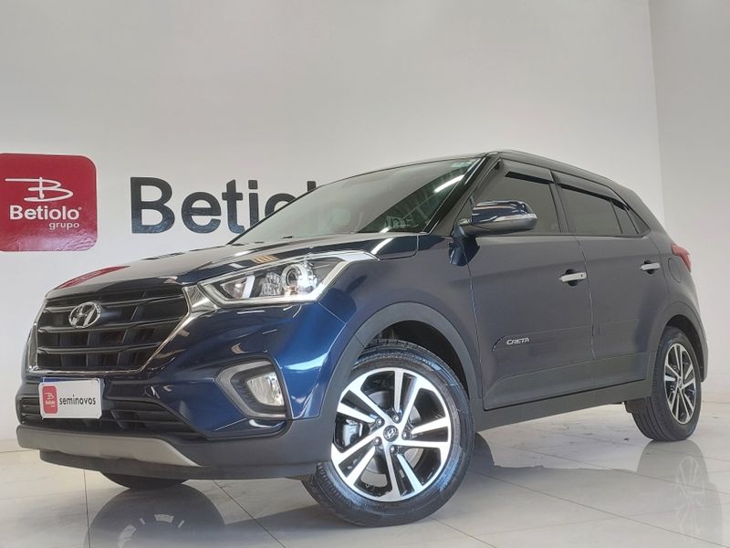 Hyundai CRETA 2.0 16V FLEX PRESTIGE AUTOMÁTICO 2020/2021 BETIOLO NOVOS E SEMINOVOS LAJEADO / Carros no Vale Hyundai CRETA 2.0 16V FLEX PRESTIGE AUTOMÁTICO 2020/2021 BETIOLO NOVOS E SEMINOVOS LAJEADO / Carros no Vale