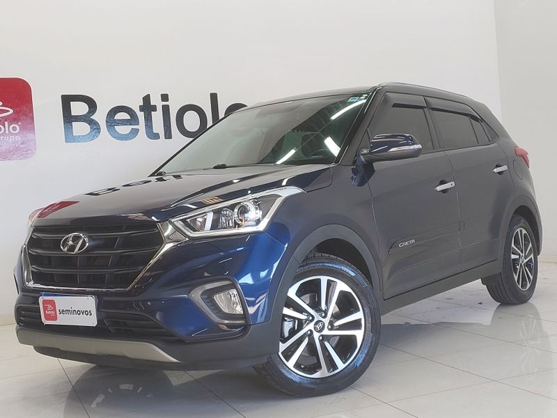 Hyundai CRETA 2.0 16V FLEX PRESTIGE AUTOMÁTICO 2020/2021 BETIOLO NOVOS E SEMINOVOS LAJEADO / Carros no Vale Hyundai CRETA 2.0 16V FLEX PRESTIGE AUTOMÁTICO 2020/2021 BETIOLO NOVOS E SEMINOVOS LAJEADO / Carros no Vale