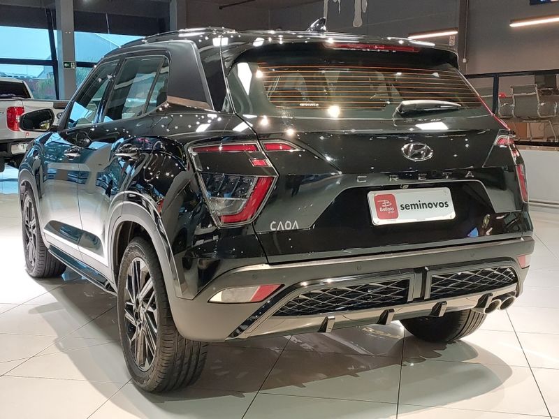 Hyundai CRETA 2.0 FLEX N LINE NIGHT EDITION AUTOMÁTICO 2023/2024 BETIOLO NOVOS E SEMINOVOS LAJEADO / Carros no Vale