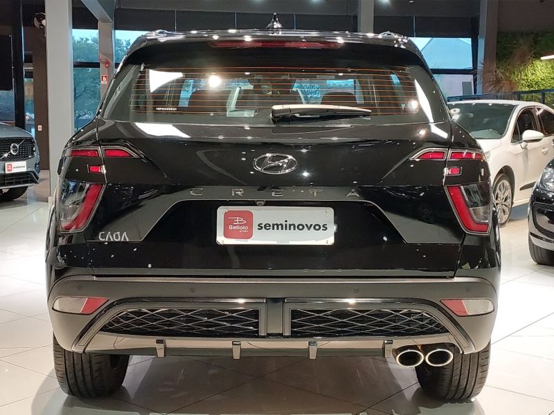 Hyundai CRETA 2.0 FLEX N LINE NIGHT EDITION AUTOMÁTICO 2023/2024 BETIOLO NOVOS E SEMINOVOS LAJEADO / Carros no Vale