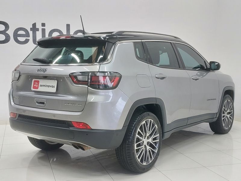 JEEP COMPASS 1.3 T270 TURBO FLEX LIMITED AT6 2021/2022 BETIOLO NOVOS E SEMINOVOS LAJEADO / Carros no Vale JEEP COMPASS 1.3 T270 TURBO FLEX LIMITED AT6 2021/2022 BETIOLO NOVOS E SEMINOVOS LAJEADO / Carros no Vale