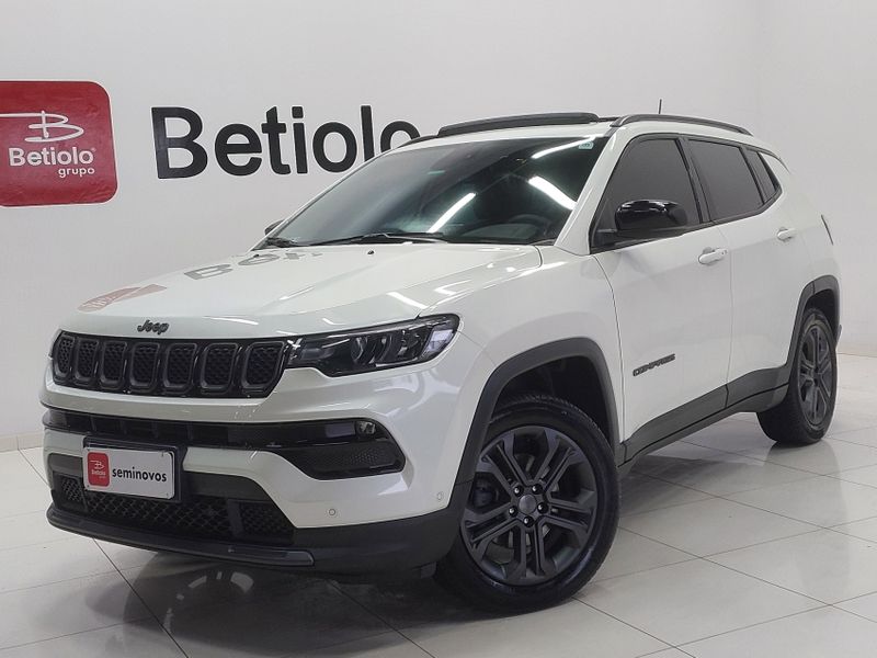 JEEP COMPASS 1.3 T270 TURBO FLEX LONGITUDE AT6 2023/2024 BETIOLO NOVOS E SEMINOVOS LAJEADO / Carros no Vale