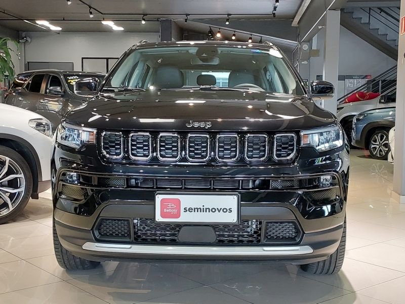 JEEP COMPASS 1.3 T270 TURBO FLEX LONGITUDE AT6 2024/2025 BETIOLO NOVOS E SEMINOVOS LAJEADO / Carros no Vale